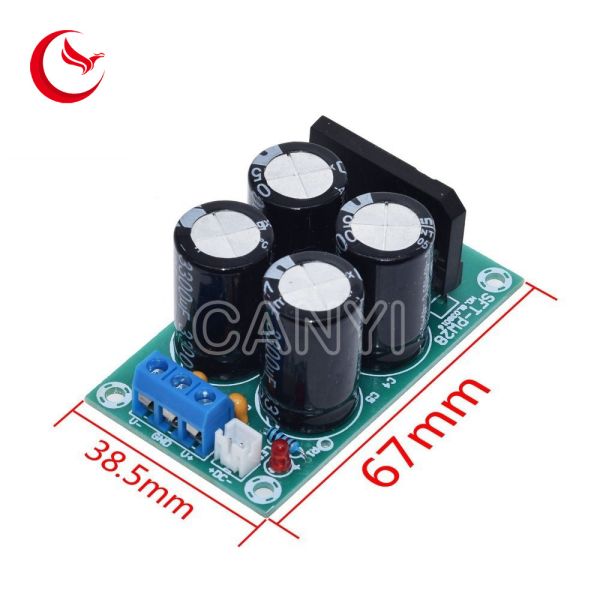 Flat Bridge Unregulated 25A Filter Power Amplifier Board TDA2030