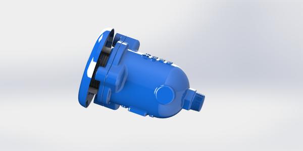 Triple Function Air Release Valves For Water Systems Single Chamber Available