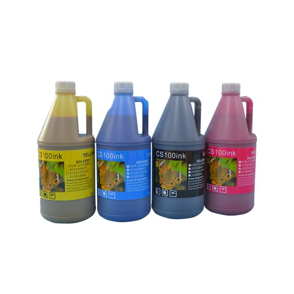 FCOLOR NEW 2 Liter Bottle Mimaki CS100 Eco Solvent Ink for SWJ320 Printer