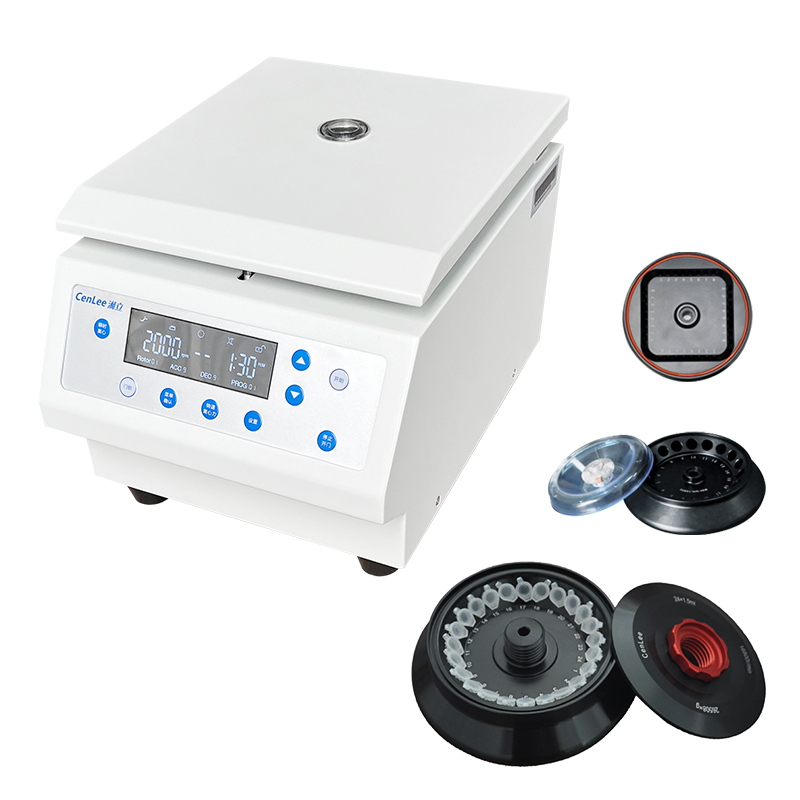Mini High-Speed Lab Centrifuge for Biological Research RNA Extraction Protein Purification MRNA PCR Prep with 0.2ml Tubes