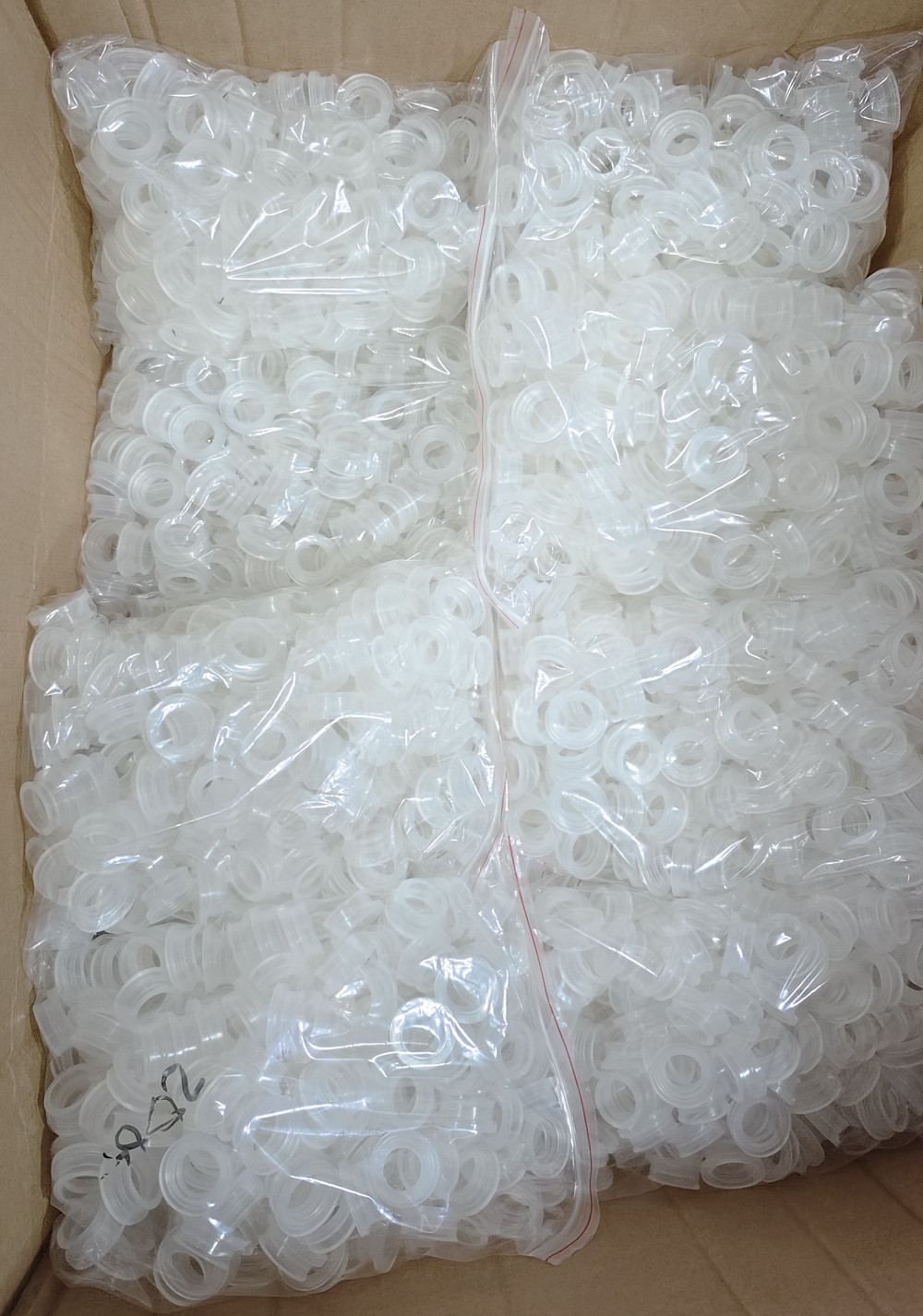 Transparent Custom Silicone Gaskets Customized Logo Made Rubber Gaskets