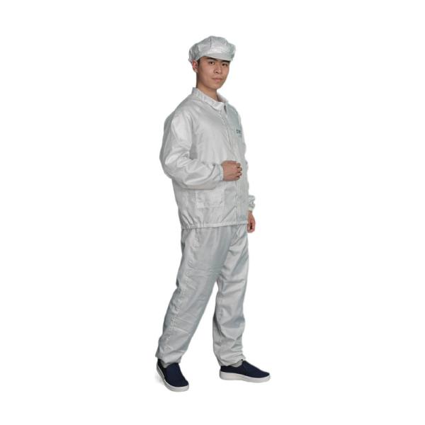 o vestuário anti ESD estático por atacado do esd veste combinações do quarto desinfetado do revestimento da sala de limpeza da roupa da segurança