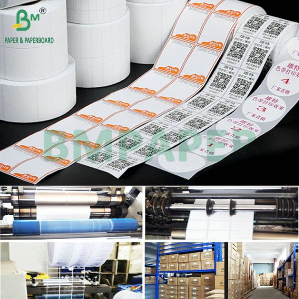Glossy Matte 80gsm C1S Coated Art Paper For Making Bottle Labels