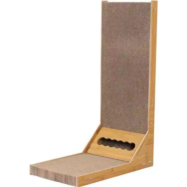 Cat Scratching Board L-shaped Vertical cat Claw Board Wear-resistant and Non-chipping Pet Supplies