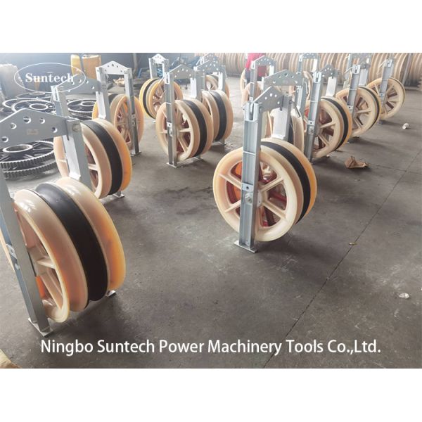MC Nylon Sheaves Conductor Stringing Blocks Transmission Line Construction