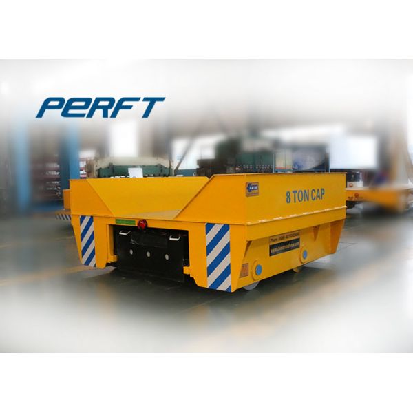 Battery Drive Steel Aluminum Coil Transfer Car Customized Capacity And Height
