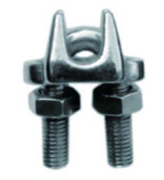 DR-7300Z Steel Wire Rope Adjustable Clamp Galvanized Metal Clips For Rope