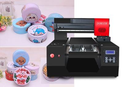3D Effect Small Flatbed Digital Uv Inkjet Printer With Epson Printheads