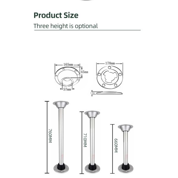 mortorhome parts table leg can be removeable easily/caravan table support legs for motor home table
