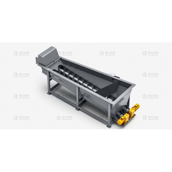 High-efficiency Double-shaft Sinking-Floating Rinse Tank Washing Machine for Plastic Recycling