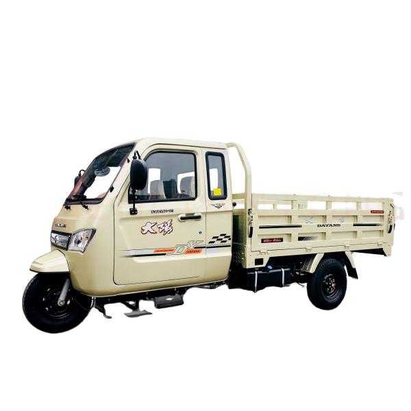 550 kg Capacidade Cabina fechada Motor diesel Triciclo de carga para 1 passageiro Tipo pesado 800CC
