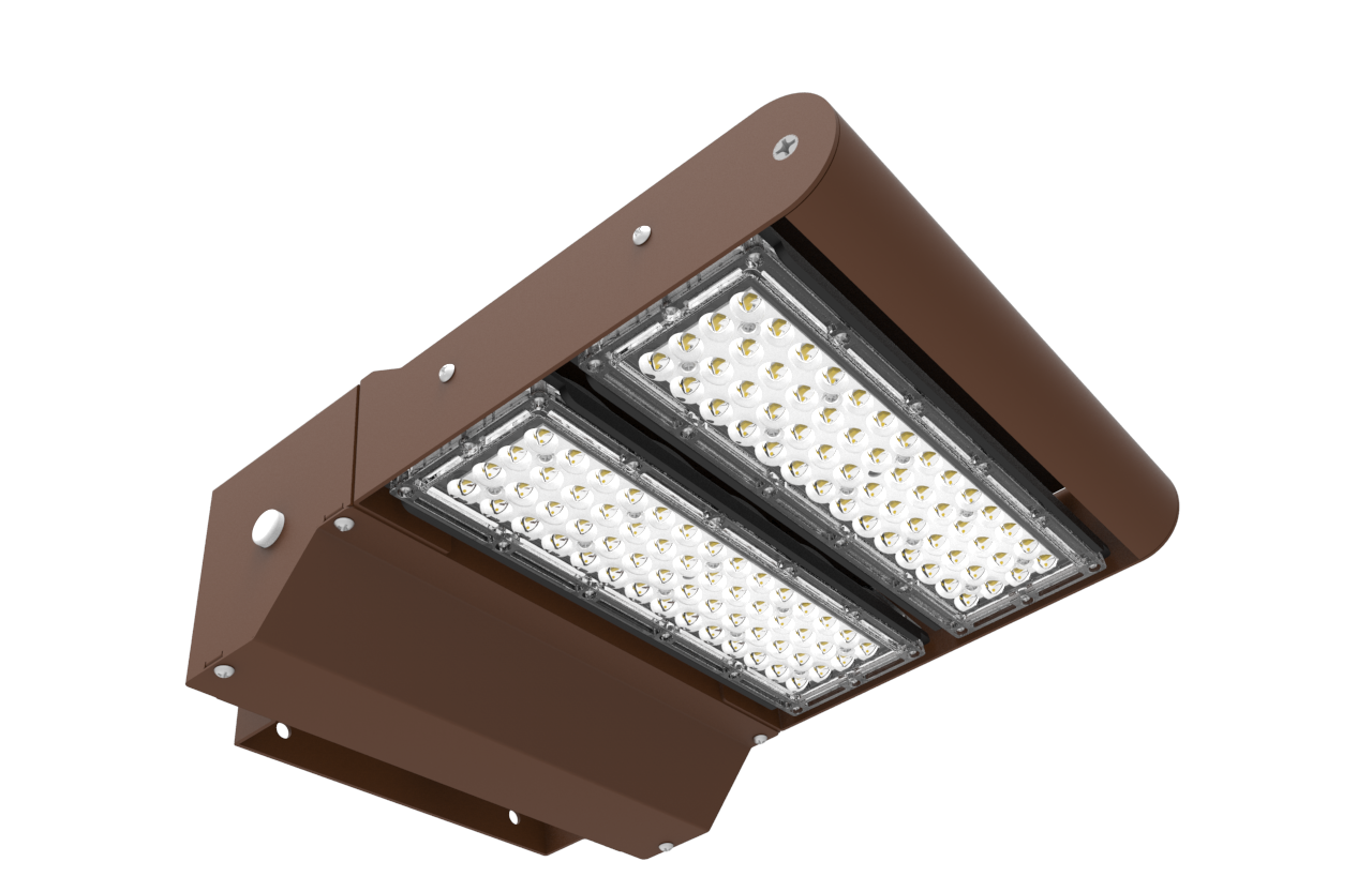 Exterior LED Wall Pack 120W Wall mount Adjustable Beam Angle ETL DLC