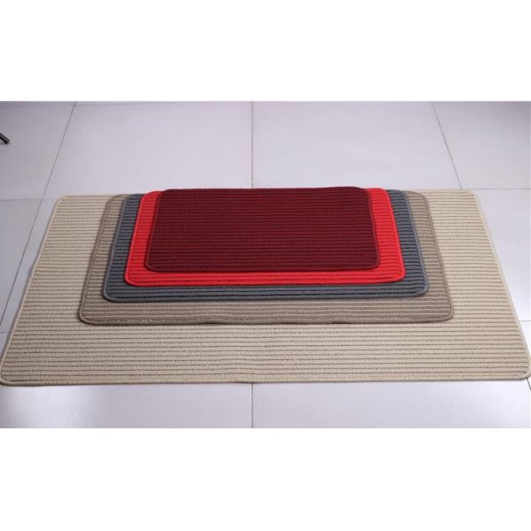 2016 latest PP stripe & rib outdoor indoor rug mat