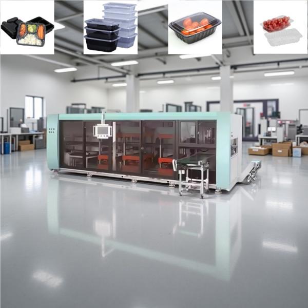 Machine de fabrication de plateaux en plastique jetables, approvisionnement direct d'usine