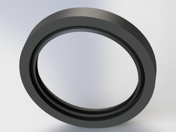 Rolamentos lubrificados por água para turbina hidráulica