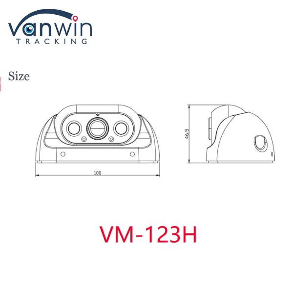 1080P HD Camera 3D Night Vision Bus Surveillance Camera DSM waterproof system wireless camera