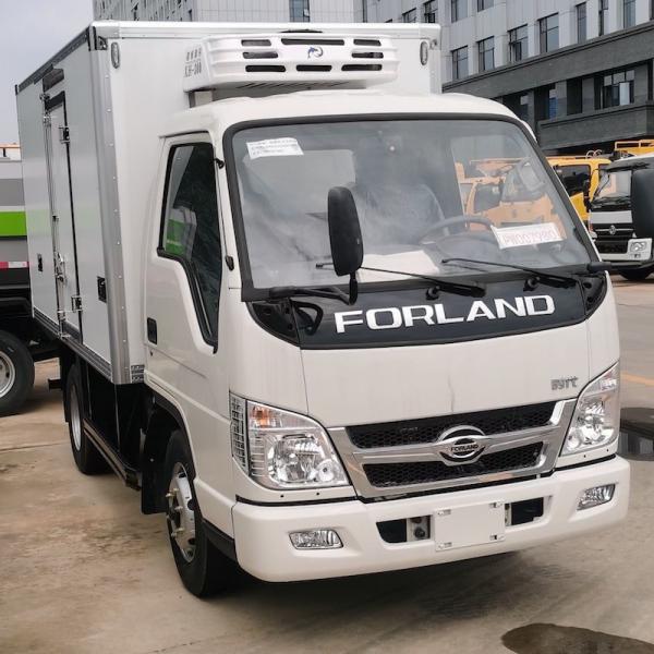 2 Ton Diesel Fuel FOTON FORLAND Cold Room Van Freezer Refrigerated Truck