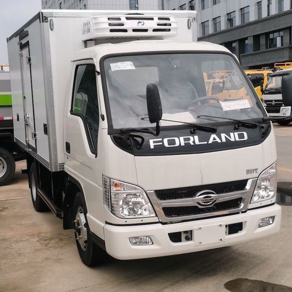 2 Ton Diesel Fuel FOTON FORLAND Cold Room Van Freezer Refrigerated Truck