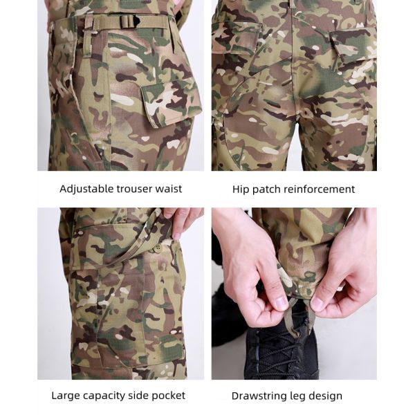 Multicam BDU Military Camouflage Uniform Polyester Cotton Army Bdu Uniform