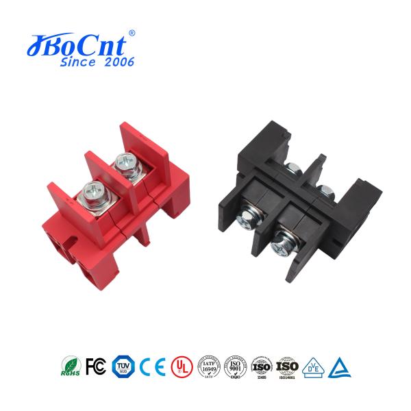 75A 100A 200A Through Wall Connector , Energy Storage Lithium Battery Connector