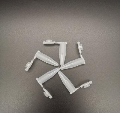 Tubes non stérilisés d'Eppendorf de polypropylène de tube gradué de 2ml Microcentrifuge