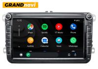 2 Din Vw Car Radio 8 Inch Touch Screen Car Stereo Android For Vw Skada Seat  FCC