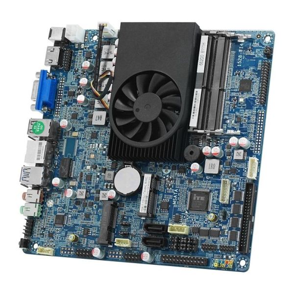 Hot Sale DDR4 I5-7500 3.8GHz Processor Core I5 H310 EDP 4K at 60Hz Display Output 1000M RJ45 Network Card mainboard with cpu