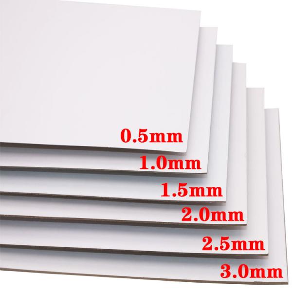 Duplex Board White Back Duplex Board With Grey Back Duplex Board With White Backing