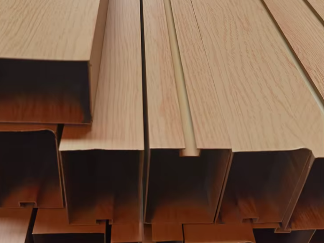 Indoor Aluminum Suspended Ceiling Fashion Aluminium Wood Grain Ceiling