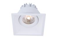 downlight quadrado do ponto da anti-vertigem da Não-cintilação de 8W 10W, projetores dimmable do teto IP54