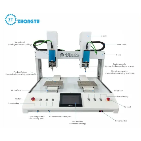 Digital Control High-speed Automatic Screw Driving Machine