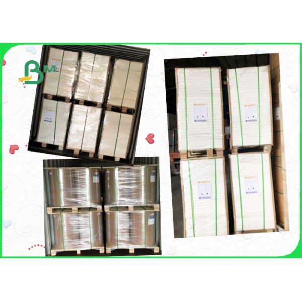 FSC & EU 110 -220gsm Test Liner Board Sheet 70 * 100cm Recycled Pulp Sample Free