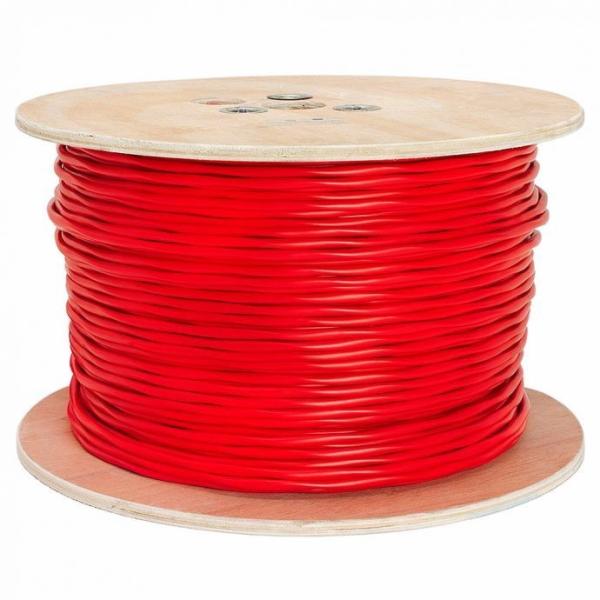 Fire Alarm Security Cable Red 14/2 14 AWG 2 Conductor Solid FPLR Spool 1000 foot for Your