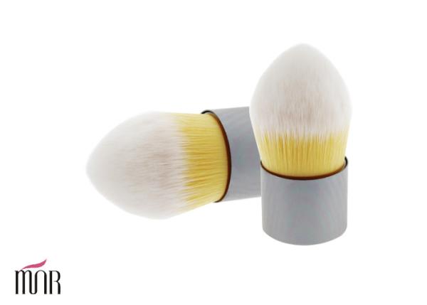 Dome Synthetic Hair Tapered Kabuki Brush Foundation Makeup Brush With Pouch