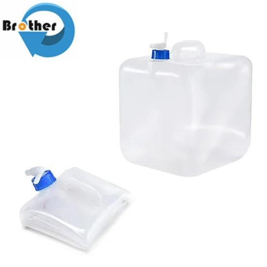 New Design 5L 20L Ultrasound Adblue Packaging Liquid Carrier, Plastic Foldable Medical Gel Cubitainer