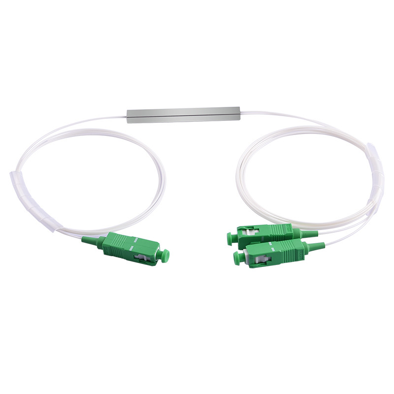 Splitter PLC трубки FTTH микро- блока ANATEL 1x8 1x16 SC/APC стальной