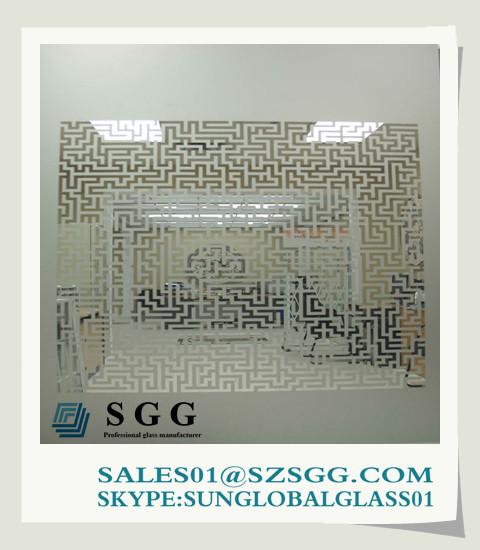Interior Frosted Glass Door
