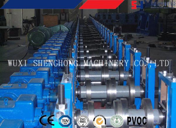 High Speed Door Frame Cold Roll Forming Machine With Hydraulic System
