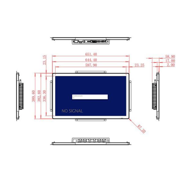 27-Inch Touch Screen for Gaming Systems and Interactive Displays