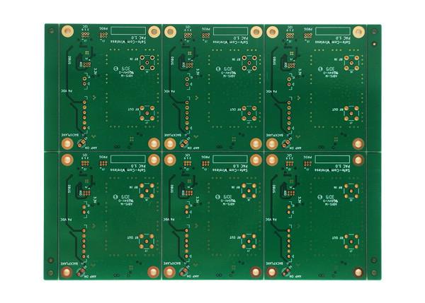 FR4 70um 2 Layer PCB Motherboard ISO14001 Green Printed Circuit Boards