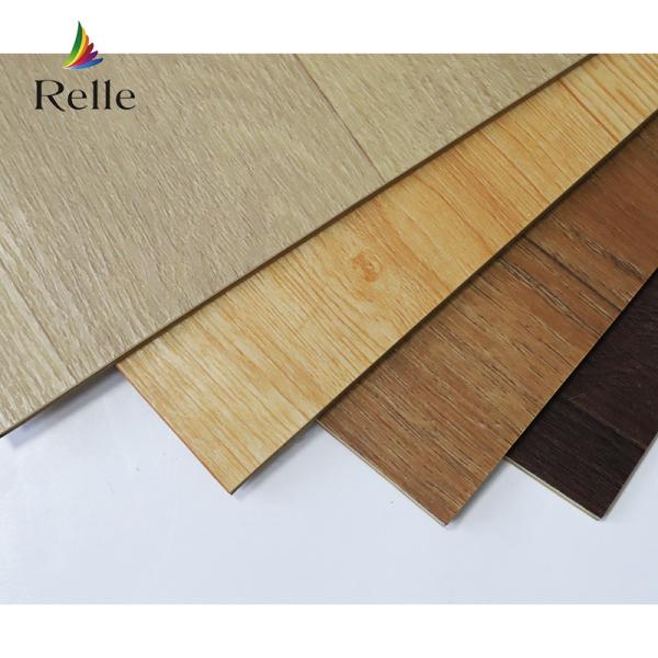 Solid Wood Effect Vinyl Flooring Roll Plain Heterogeneous Sheet Flooring