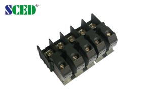 ターミナル ブロックのコネクター85Aの真鍮のパーホレーションによる電気供給