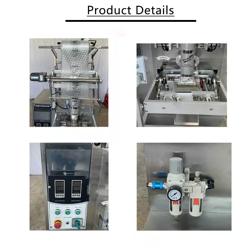 Paper Packaging Material 500g Automatic Large Food Pouch Packing Machine for Tea Bags