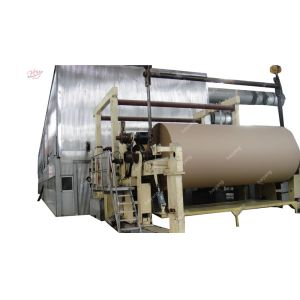 картонная коробка бумаги 400m/Min Kraft делая девственницу машины пульпирует 140gsm 2600mm