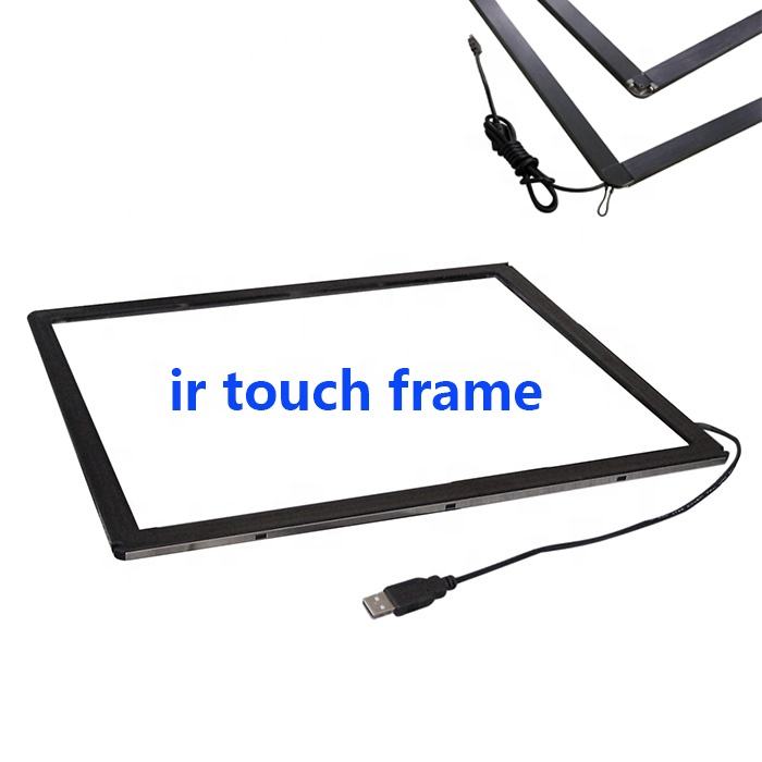 Компоненты цифровой сигнализации 110-220В 20/40 точек Touch Screen Overlay Kit IR Multi Touch Frame