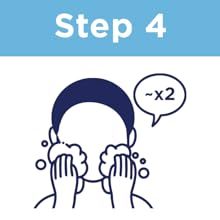 Antimicrobiano Peróxido de benzoilo Acné espumante Limpieza facial sin olor