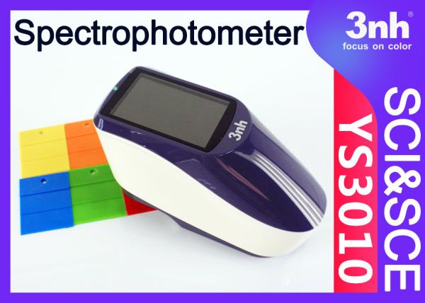 YS3010 0-200% Reflectance Paint Matching Spectrophotometer For Paint Ceramic Glass Pharmacy