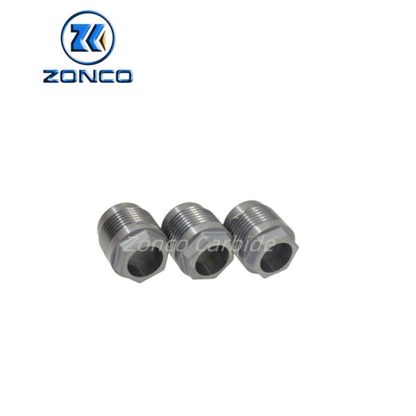 High Performance Tungsten Carbide Threaded Mouth Wear Resistant