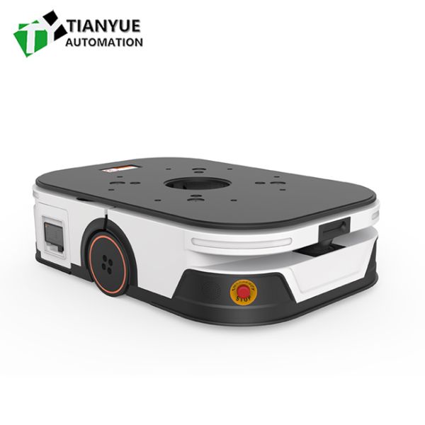 Customized AGV Automated Guided Vehicle with Electromagnetic Brake System and Laser Guidance Navigation