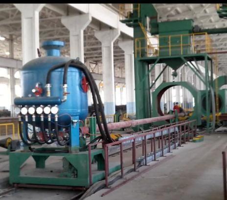 3/2lpe Steel Pipe Anti-Corrosion Coating Production Line Underground